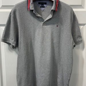 Tommy Hilfiger grey polo
